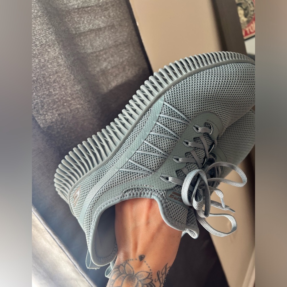 Skechers blue shoes